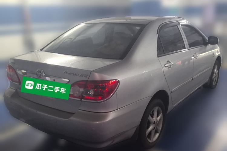 Used Toyota Corolla EX 2010 1.6L Automatic Luxury Edition Rear Right 45 Deg