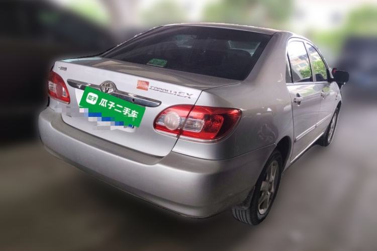 Used Toyota Corolla EX 2010 1.6L Manual Classic Edition Rear Right 45 Deg