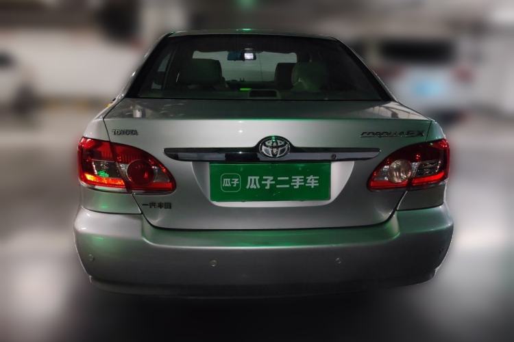 Used Toyota Corolla EX 2010 1.6L Automatic Luxury Edition Rear