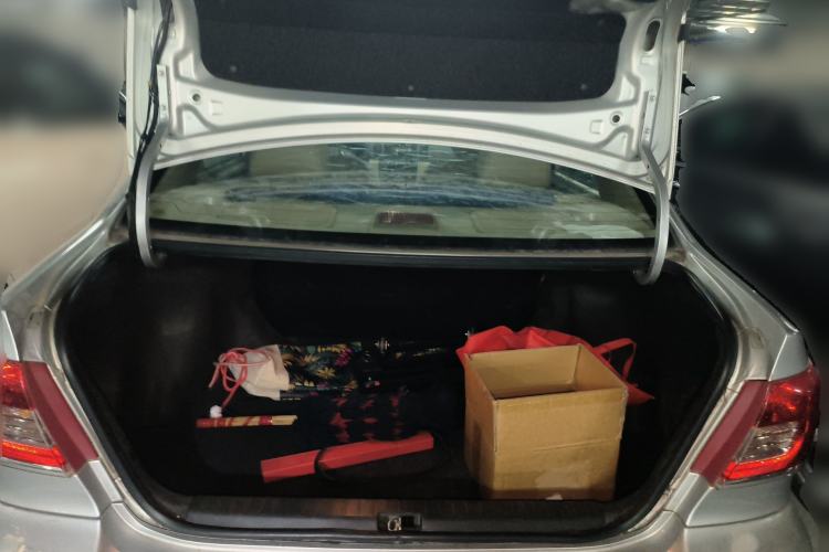 Used Toyota Corolla EX 2010 1.6L Automatic Classic Edition Trunk