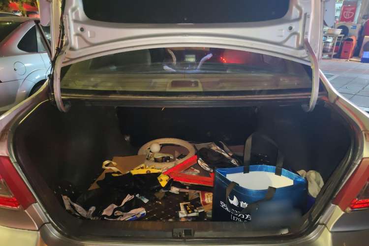 Used Toyota Corolla EX 2010 1.6L Automatic Classic Edition Trunk