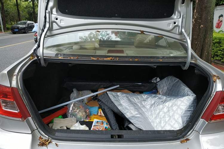 Used Toyota Corolla EX 2010 1.6L Automatic Classic Edition Trunk