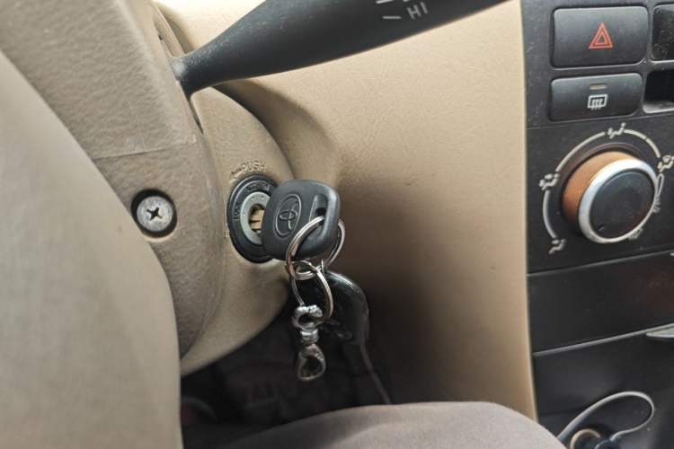 Used Toyota Corolla EX 2010 1.6L Automatic Classic Edition Vehicle Key
