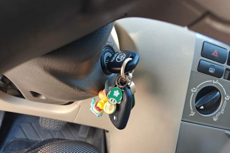 Used Toyota Corolla EX 2010 1.6L Automatic Classic Edition Vehicle Key