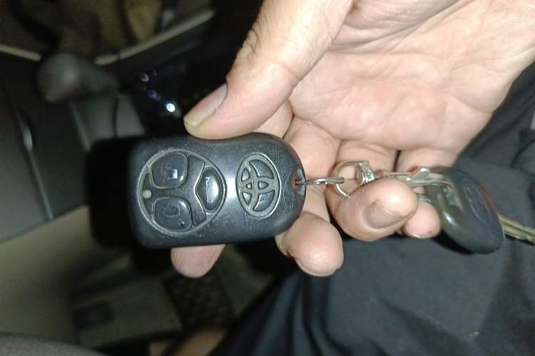 Used Toyota Corolla EX 2010 1.6L Automatic Luxury Edition Vehicle Key