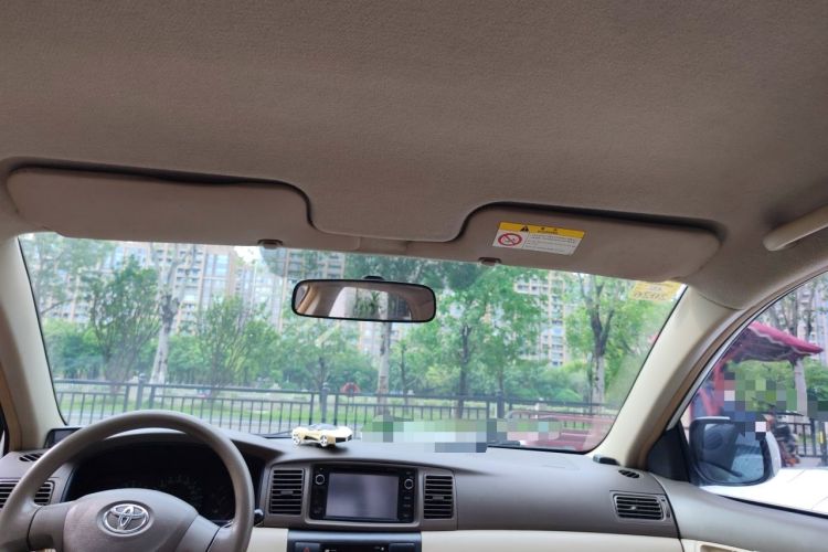 Used Toyota Corolla EX 2010 1.6L Automatic Classic Edition Headliner