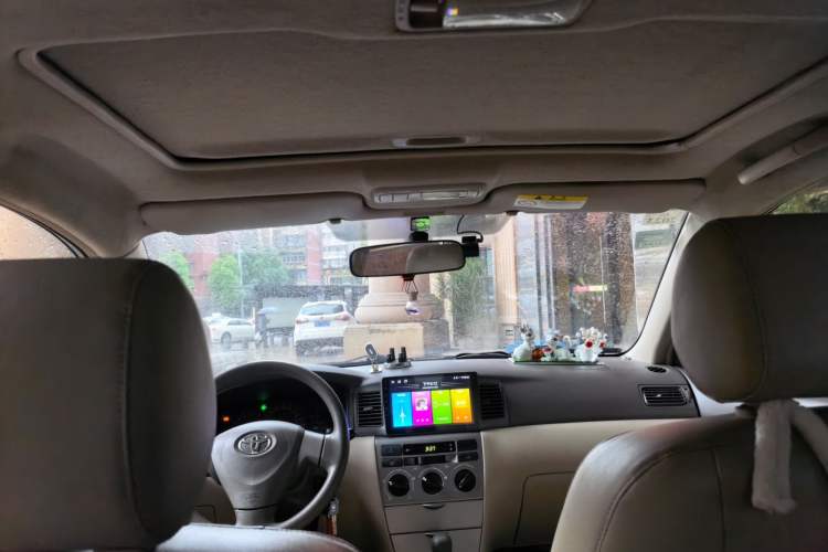 Used Toyota Corolla EX 2010 1.6L Automatic Luxury Edition Headliner