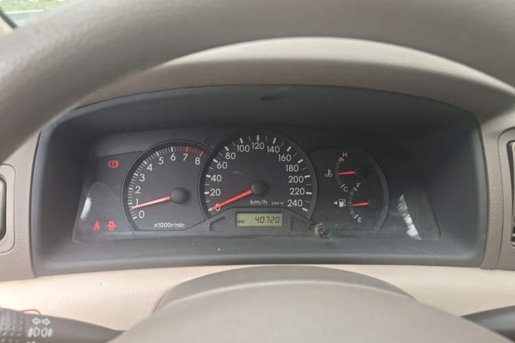 Used Toyota Corolla EX 2010 1.6L Manual Luxury Edition Instrument Cluster