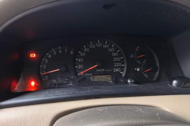 Used Toyota Corolla EX 2010 1.6L Automatic Luxury Edition Instrument Cluster