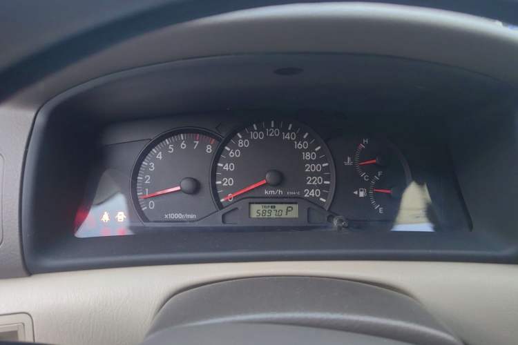 Used Toyota Corolla EX 2010 1.6L Automatic Luxury Edition Instrument Cluster