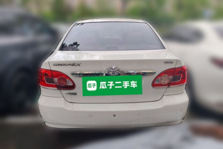 Used Toyota Corolla EX 2010 1.6L Automatic Classic Edition Rear