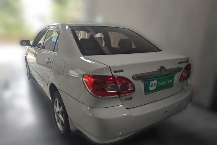 Used Toyota Corolla EX 2010 1.6L Automatic Classic Edition Rear Left 45 Deg