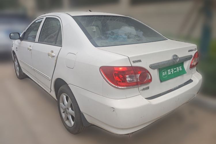 Used Toyota Corolla EX 2010 1.6L Manual Luxury Edition Rear Left 45 Deg