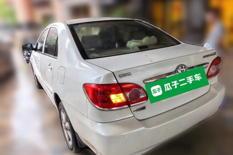 Used Toyota Corolla EX 2010 1.6L Automatic Luxury Edition Rear Left 45 Deg