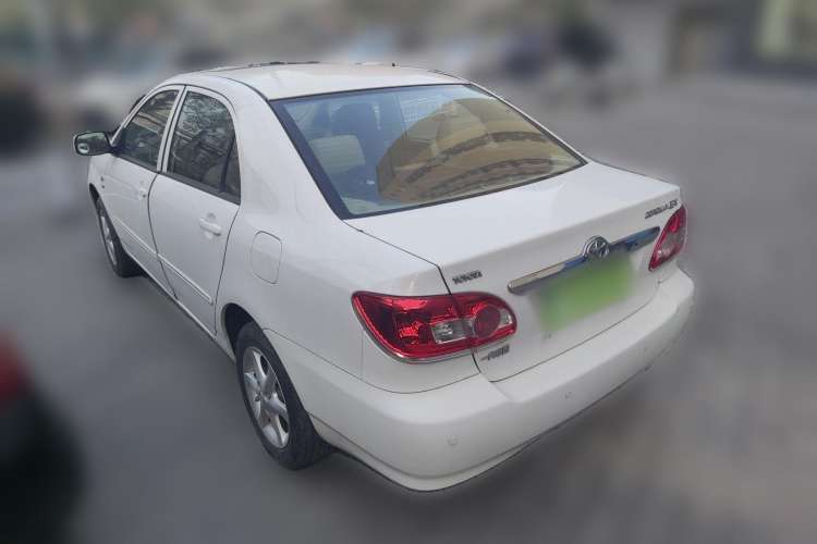 Used Toyota Corolla EX 2010 1.6L Automatic Luxury Edition Rear Left 45 Deg