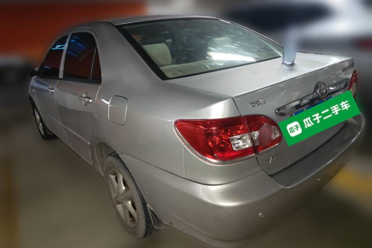 Used Toyota Corolla EX 2010 1.6L Automatic Luxury Edition Rear Left 45 Deg