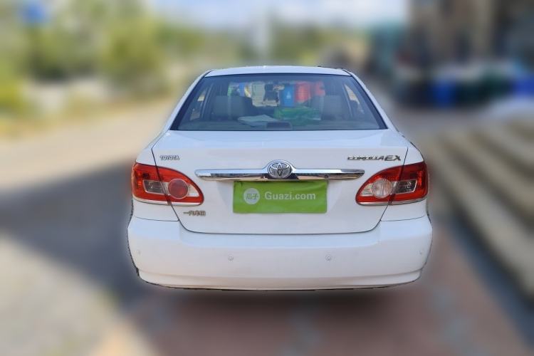 Used Toyota Corolla EX 2010 1.6L Manual Luxury Edition Rear
