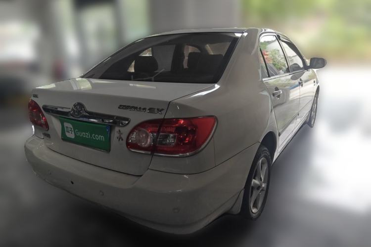 Used Toyota Corolla EX 2010 1.6L Automatic Classic Edition Rear Right 45 Deg
