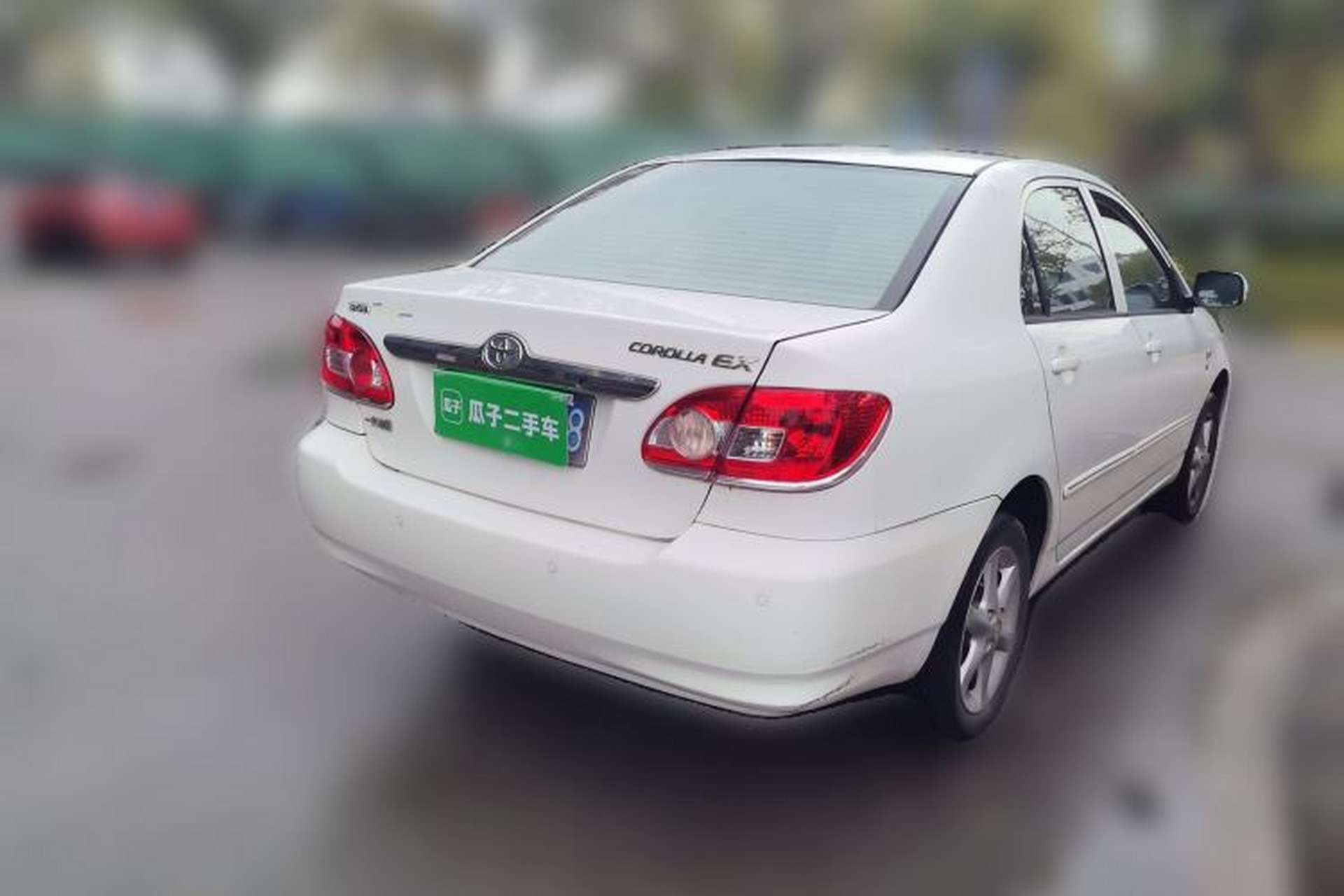 Used Toyota Corolla EX 2010 1.6L Automatic Luxury Edition Rear Right 45 Deg