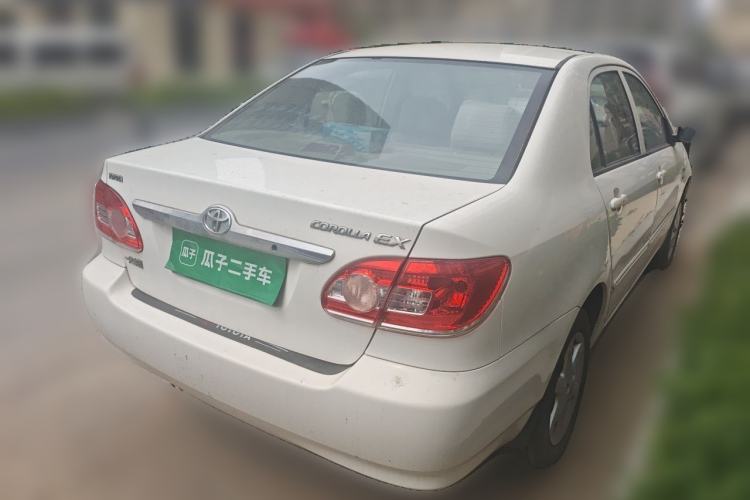 Used Toyota Corolla EX 2010 1.6L Manual Luxury Edition Rear Right 45 Deg