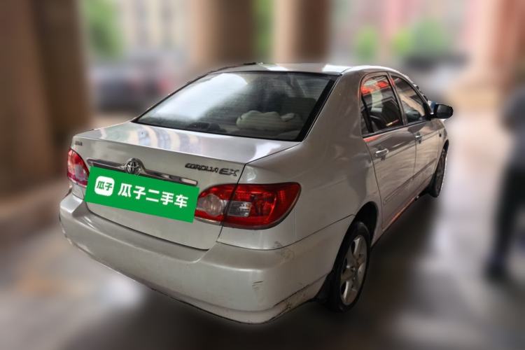 Used Toyota Corolla EX 2010 1.6L Automatic Luxury Edition Rear Right 45 Deg