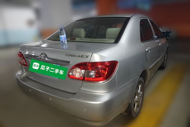 Used Toyota Corolla EX 2010 1.6L Automatic Luxury Edition Rear Right 45 Deg