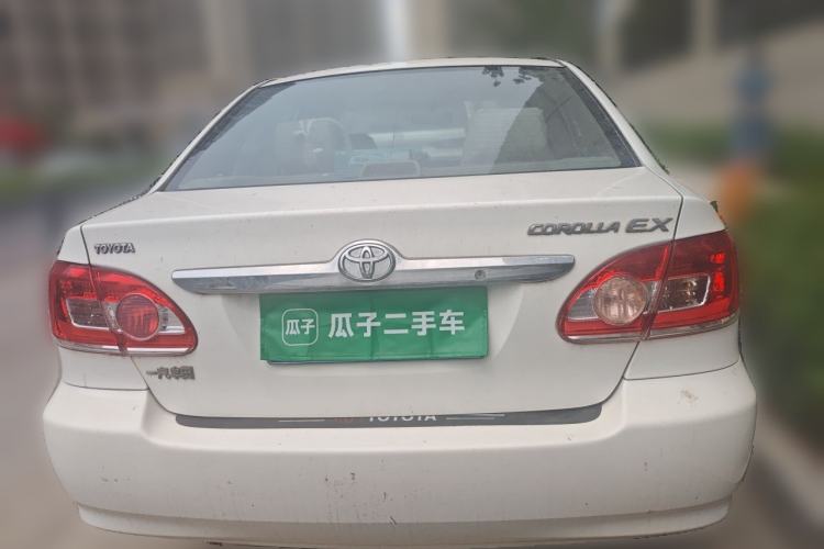Used Toyota Corolla EX 2010 1.6L Manual Luxury Edition Rear