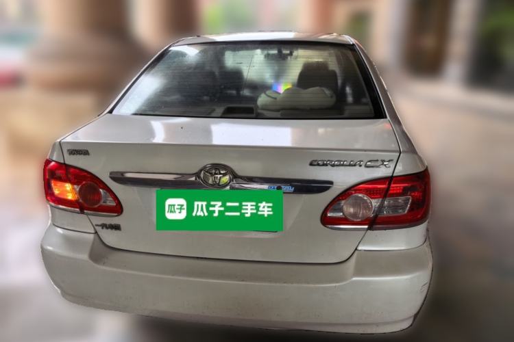 Used Toyota Corolla EX 2010 1.6L Automatic Luxury Edition Rear