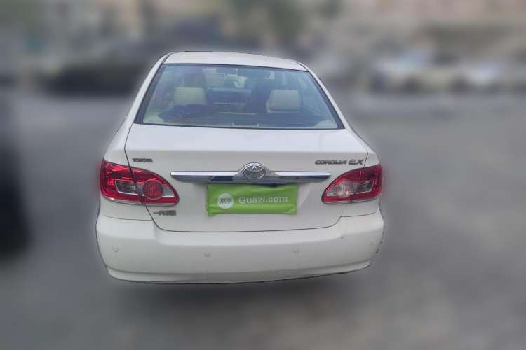 Used Toyota Corolla EX 2010 1.6L Automatic Luxury Edition Rear