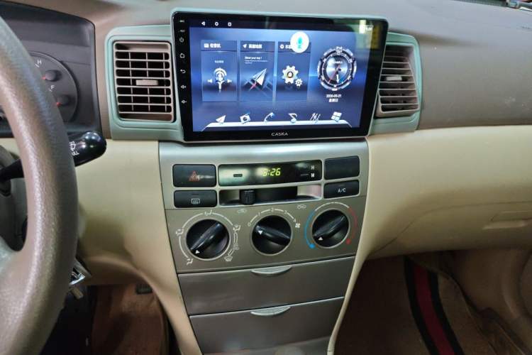 Used Toyota Corolla EX 2011 1.6L Automatic Luxury Edition Audio And AC Panel