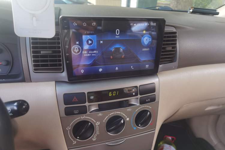 Used Toyota Corolla EX 2011 1.6L Automatic Luxury Edition Audio And AC Panel