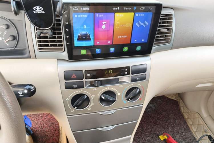 Used Toyota Corolla EX 2011 1.6L Manual Classic Edition Audio And AC Panel