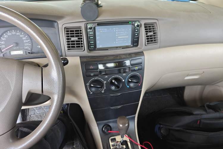 Used Toyota Corolla EX 2011 1.6L Automatic Classic Edition Audio And AC Panel