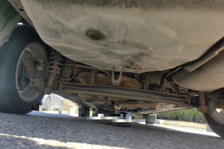 Used Toyota Corolla EX 2011 1.6L Automatic Luxury Edition Chassis Rear