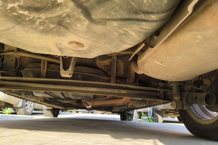 Used Toyota Corolla EX 2011 1.6L Manual Classic Edition Chassis Rear