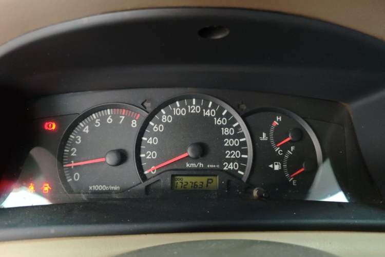 Used Toyota Corolla EX 2011 1.6L Automatic Luxury Edition Instrument Cluster