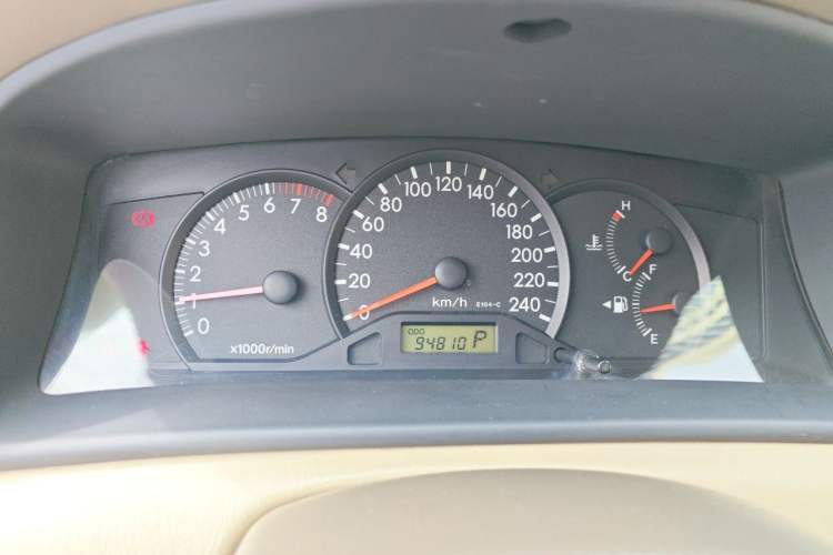 Used Toyota Corolla EX 2011 1.6L Automatic Classic Edition Instrument Cluster