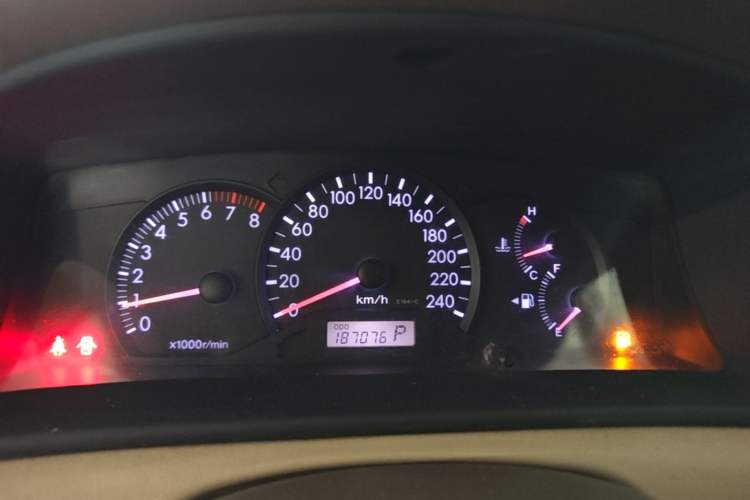 Used Toyota Corolla EX 2011 1.6L Automatic Luxury Edition Instrument Cluster