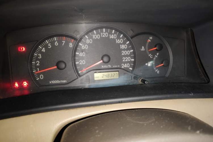 Used Toyota Corolla EX 2011 1.6L Manual Luxury Edition Instrument Cluster
