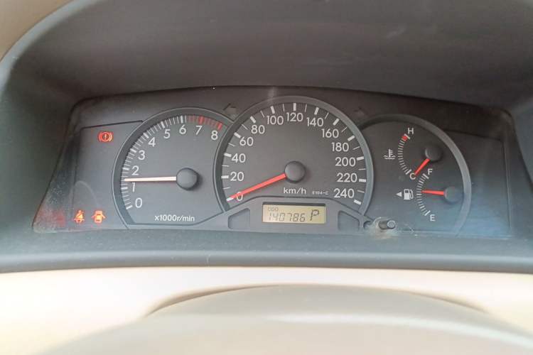 Used Toyota Corolla EX 2011 1.6L Automatic Luxury Edition Instrument Cluster