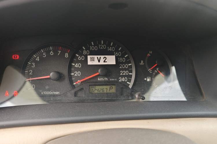Used Toyota Corolla EX 2011 1.6L Automatic Luxury Edition Instrument Cluster
