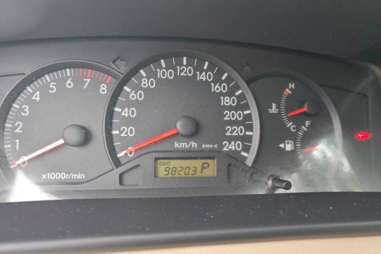 Used Toyota Corolla EX 2011 1.6L Automatic Classic Edition Instrument Cluster