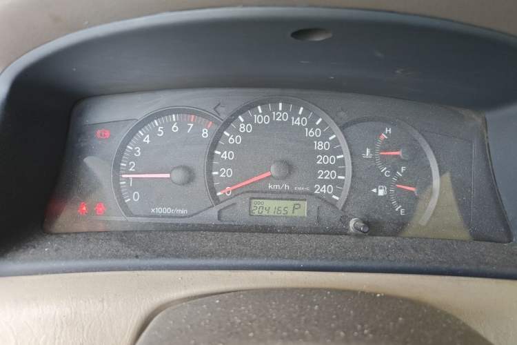 Used Toyota Corolla EX 2011 1.6L Automatic Classic Edition Instrument Cluster