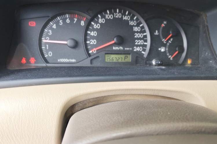 Used Toyota Corolla EX 2011 1.6L Automatic Classic Edition Odometer Close Up