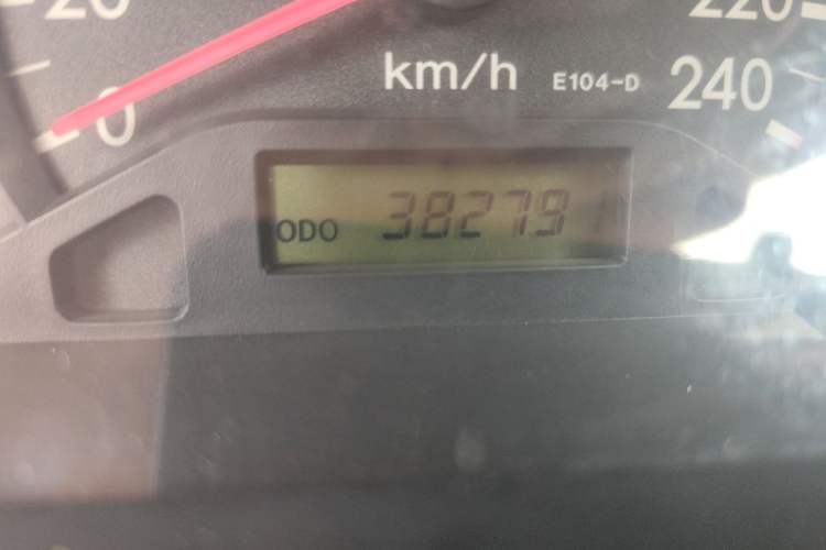 Used Toyota Corolla EX 2011 1.6L Manual Special Offer Version Odometer Close Up