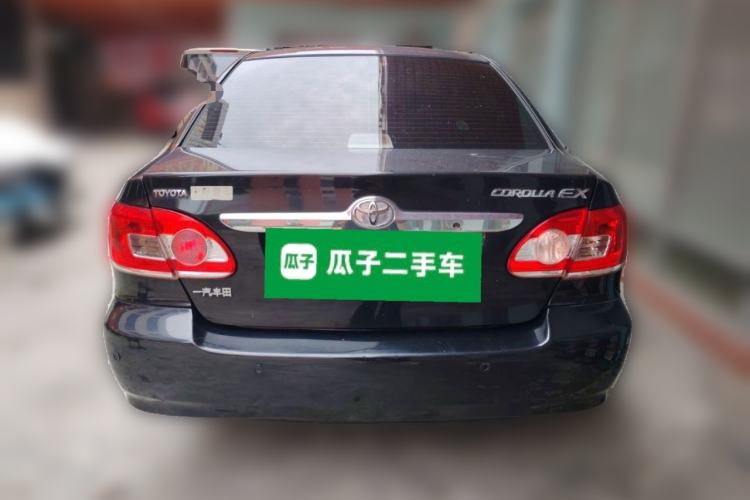 Used Toyota Corolla EX 2011 1.6L Manual Classic Edition Rear