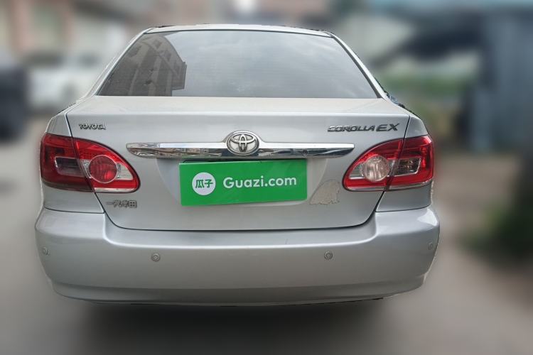 Used Toyota Corolla EX 2011 1.6L Automatic Luxury Edition Rear