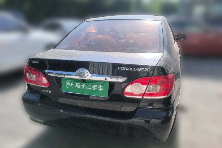 Used Toyota Corolla EX 2011 1.6L Manual Classic Edition Rear