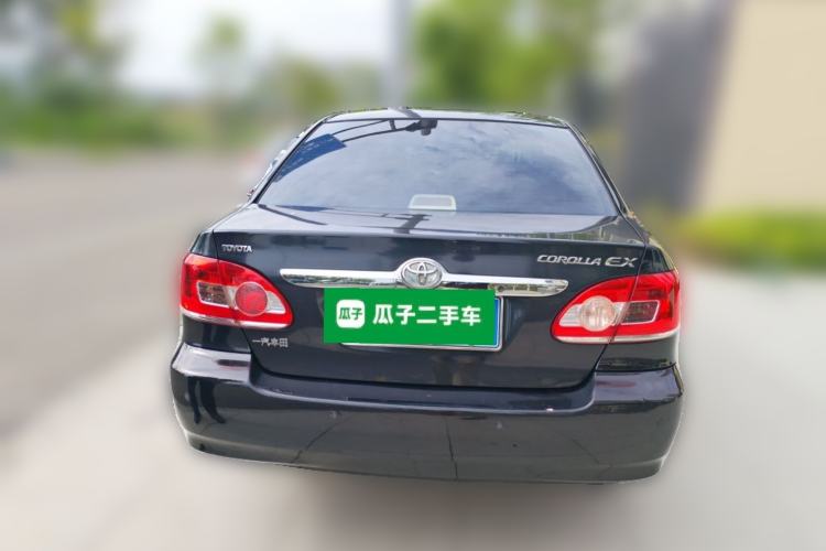 Used Toyota Corolla EX 2011 1.6L Automatic Classic Edition Rear