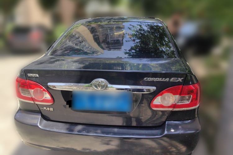 Used Toyota Corolla EX 2011 1.6L Manual Luxury Edition Rear